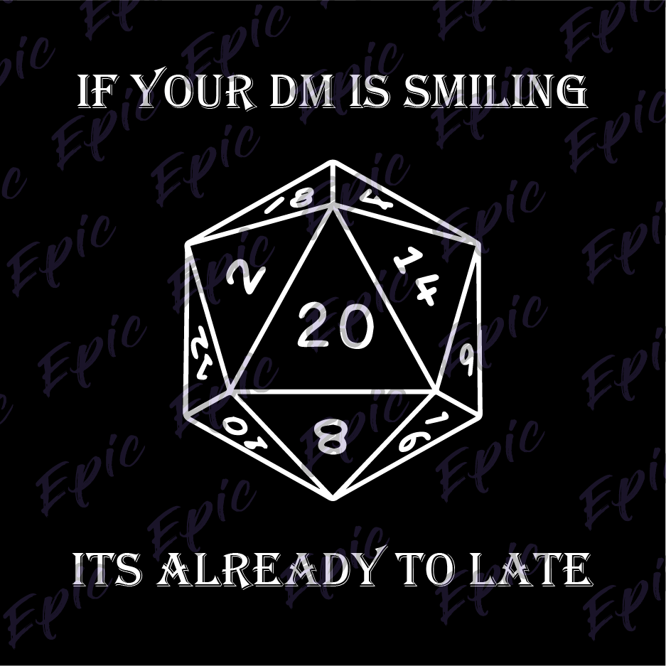 D&D DM Smiling Shirt