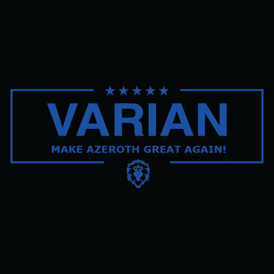 Varian Make Great again horde world of warcraft alliance azeroth gamer shirt amazon gaming clothes and accessories gaming shirt ideas gamer shirt ideas gaming logo black gaming birthday shirt gamer boy shirts gaming birthday shirt ideas gamer birthday shirts gamer boyfriend shirts custom gaming shirts couple gamer shirts child gaming clothing collection gaming casual shirts gaming shirts design gaming shirt design ideas gaming design gaming t-shirts design gamer dad video game shirts husband son father