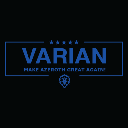 Varian Make Great again horde world of warcraft alliance azeroth gamer shirt amazon gaming clothes and accessories gaming shirt ideas gamer shirt ideas gaming logo black gaming birthday shirt gamer boy shirts gaming birthday shirt ideas gamer birthday shirts gamer boyfriend shirts custom gaming shirts couple gamer shirts child gaming clothing collection gaming casual shirts gaming shirts design gaming shirt design ideas gaming design gaming t-shirts design gamer dad video game shirts husband son father